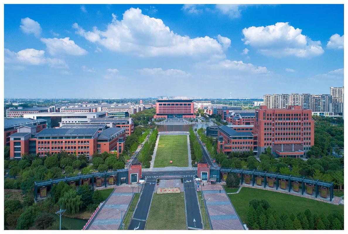 常州工学院.在禁飞区航拍真不容易啊 #学校风景 #梦开始的地